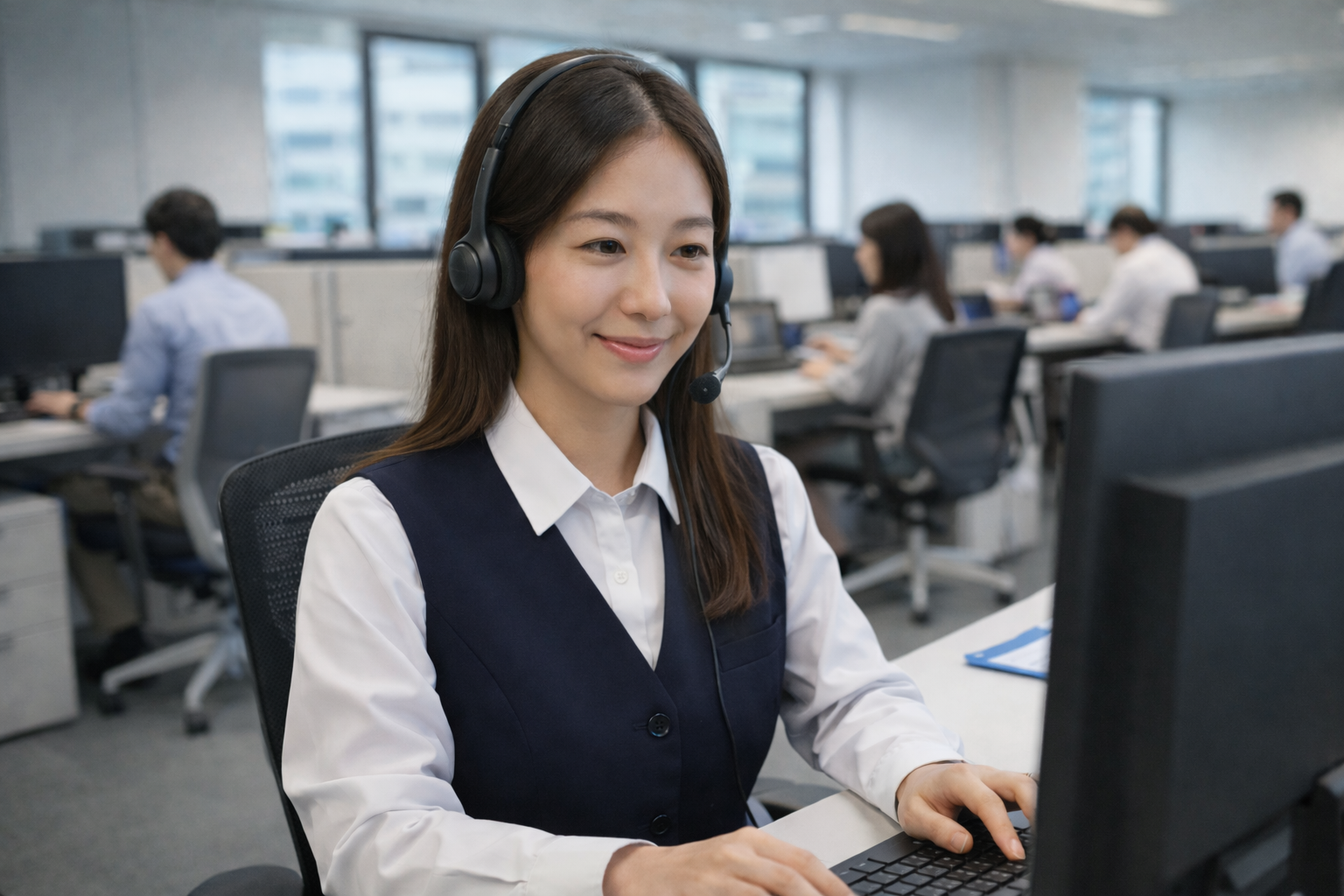 相談窓口のオペレーター