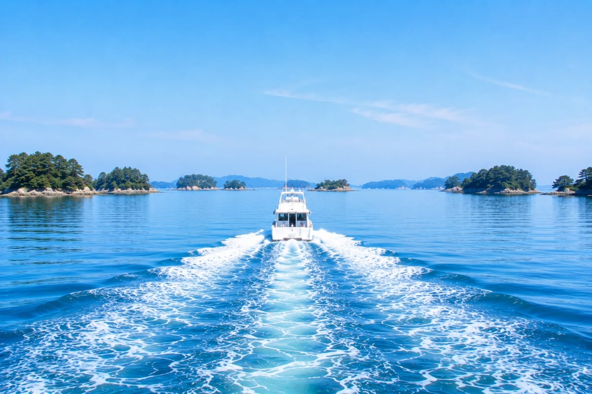 松島湾・仙台沖の海